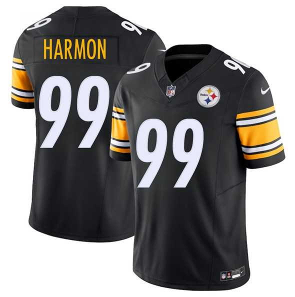 Men & Women & Youth Pittsburgh Steelers #99 Derrick Harmon Black 2025 Draft F.U.S.E. Vapor Limited Stitched Jersey,We sell and wholesale Men & Women & Youth Pittsburgh Steelers #99 Derrick Harmon Black 2025 Draft F.U.S.E. Vapor Limited Stitched Jersey on line form chian!